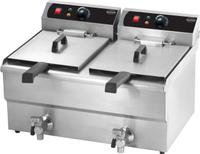 Elektrische Tafelfriteuse 2X10 L | Combisteel | 7455.1007