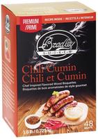Bradley FE652 Food Smoker Chili Cumin Premium Flavour (48 Pack)