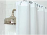 Mitre Essentials Douchegordijn 180 X 180cm Wit - Mitre Essentials GT798