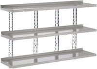 Gastro M HZ767 Gastro-M Complete Shelving 3 niveaus 200x40cm - volledige montageset (excl. schroeven)