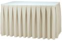 Tafelrok Boxpleat | Ecru | U001