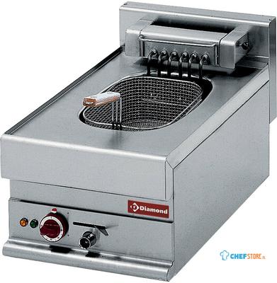 Elektrische friteuse | 1 Kuip van 10 L | 650 Line | E65/F10-4T | Diamond 1