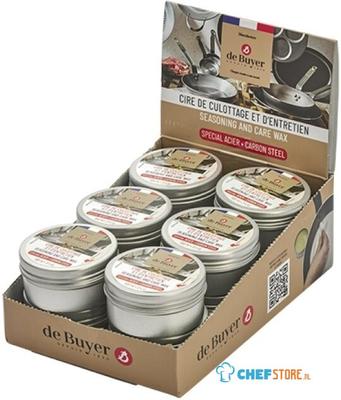 De Buyer 001000 Onderhoudswax - 12x100ml