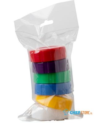 Araven 962099 Gekleurde doppen set