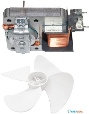 Buffalo AK767 Brushless DC Motor met Ventilatorblad