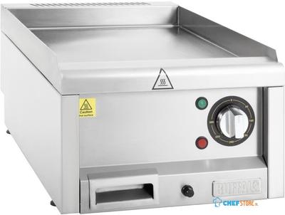 Buffalo 600 Serie Elektrische Bakplaat 400 Mm - CU473