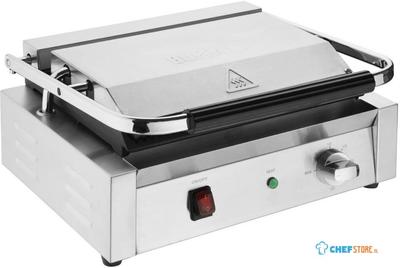 Buffalo CU602 Bistro Grote Geribbelde Contactgrill