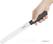 Hygiplas recht paletmes 20,5cm zwart | D404 2