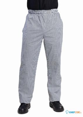 Whites Vegas unisex koksbroek zwart-wit geruit XXL | DL712-XXL