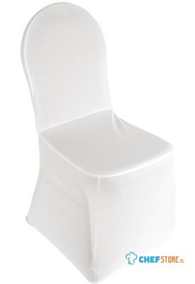 Bolero hoes voor banketstoel wit | DP924