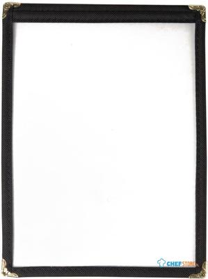 Olympia menuhouder A5 zwart 2 bladzijden | E290