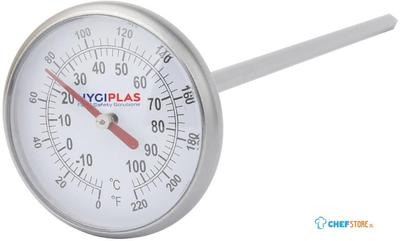 Hygiplas zakthermometer met wijzerplaat | F346