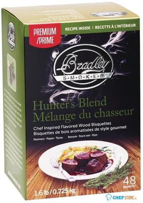 Bradley FE648 Food Smoker Hunters Blend Premium Flavour (48 Pack)