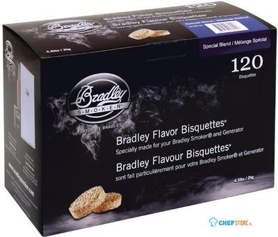 Bradley FE658 Food Smoker Special Blend Flavour Bisquette (120 Pack)