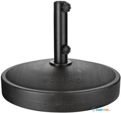 Bolero Betonnen Parasolvoet Met 43/38mm Adapter Zwart - Bolero FS158