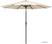 Bolero Sevilla Ronde Parasol Diameter 3 Meter Crème - FU503