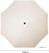 Bolero Sevilla Ronde Parasol Diameter 3 Meter Crème - FU503 7