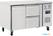 Gekoelde werkbank | 1 deur | 2 laden | 1/1GN | Geforceerd | Polar GD873