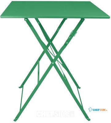 Bolero Perth Bosgroene Trottoirstijl Vierkante Tafel 600 Mm - HZ366