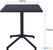 Bolero HZ375 Porto Opklapbare Tafel Leisteenblauw 700x750mm 11