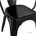 Bolero HZ806 Bistro Curve Armstoelen Zwart (4 stuks) 10
