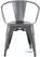 Bolero HZ807 Bistro Curve Armstoelen Donkergrijs (4 stuks) 2