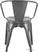 Bolero HZ807 Bistro Curve Armstoelen Donkergrijs (4 stuks) 8