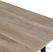 Bolero HZ808 Bistro Eettafel Mangohouten Blad Zwarte Poot 1450mm 10