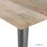 Bolero HZ809 Bistro Eettafel met Mangohouten Blad en Donkergrijze Poot 1450mm 3