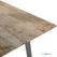 Bolero HZ809 Bistro Eettafel met Mangohouten Blad en Donkergrijze Poot 1450mm 4