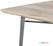 Bolero HZ809 Bistro Eettafel met Mangohouten Blad en Donkergrijze Poot 1450mm 5