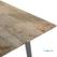 Bolero HZ809 Bistro Eettafel met Mangohouten Blad en Donkergrijze Poot 1450mm 7