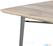Bolero HZ809 Bistro Eettafel met Mangohouten Blad en Donkergrijze Poot 1450mm 10