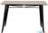 Bolero HZ810 Bistro Eettafel met Mangohouten Lattenblad en Zwarte Poot 1200mm 5
