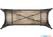 Bolero HZ815 Bistro Bank met Mangohout en Donkergrijze Poten 1000mm (2 stuks) 15