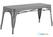 Bolero JA329 Bistro Metalen Bank Donkergrijs 1000mm (2 stuks)