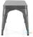 Bolero JA329 Bistro Metalen Bank Donkergrijs 1000mm (2 stuks) 5
