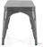 Bolero JA329 Bistro Metalen Bank Donkergrijs 1000mm (2 stuks) 6