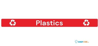 Jantex JB493 Slim Bin Label - Plastic