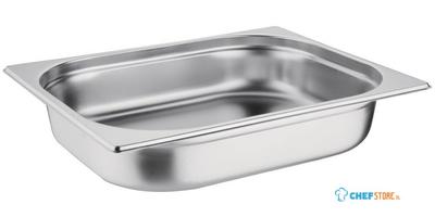 Rvs Gn1/2 Bak | 6.5cm Hoog | Vogue | K927