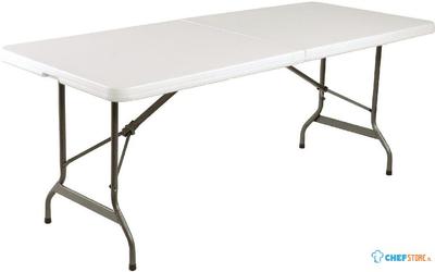 Bolero inklapbare tafel wit 183cm | L001