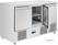 Polar UA090 U-Series Geventileerde 3-Deurs Saladette 400L 4