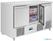 Polar UA090 U-Series Geventileerde 3-Deurs Saladette 400L 10