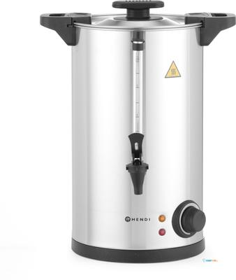 HENDI 211137 Warmedranken ketel enkelwandig, , 10L, 220-240V/1500W, 340x315x(H)430mm