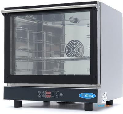 Maxima Combisteamer - 5 Bakken (1/1 GN / 60 X 40 cm) - Digitaal Display - 400V - 08500204