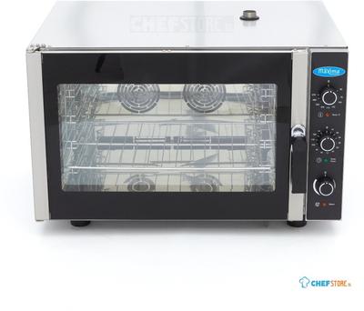 Maxima Combisteamer - 4 Bakken (1/1 GN / 60 X 40 cm) - Analoog - 400V - 08500205