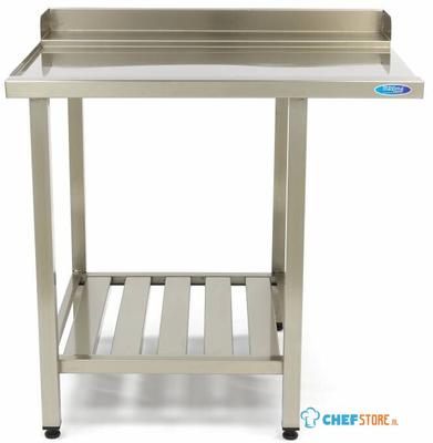 Maxima Spoeltafel - 120 X 75 cm - Afvoer Vaatwasser Links - incl. Onderschap - 09201037