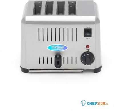 Maxima Toaster - 4 Boterhammen - 09300045