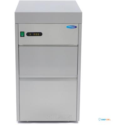 Maxima Schilferijsmachine - 50 Kg/24 U - Crushed Ice - Watergekoeld - 09300147