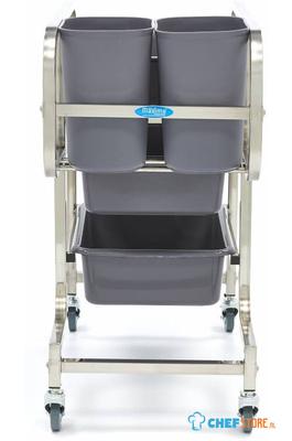 Maxima Afruimwagen - incl. 5 Bakken - 09300544